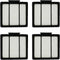 4-Pack AV2501AE RV1001AE Filter Replacement for Shark ION, IQ, EZ AI Series Vacuum Models AV910/911S/912S/915S