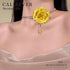 20 Pcs Gold Rose Head Flowers Without Stem - 3 Inch Silk Rose Fake Flowers for DIY Decoration
