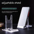 Acrylic Plate Stands, Adjustable Decorative Plate Holder, 12 Pieces for Display Pictures or Plates