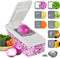 SUSTEAS Vegetable Chopper Mandoline Slicer,6 Blade Pro Food Chopper, Onion Potato Dicer,