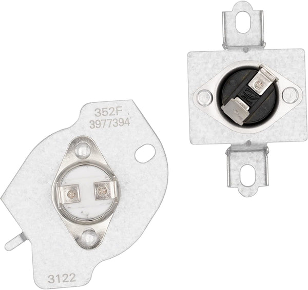 Supplying Demand W10480709 W11050897 Clothes Dryer High Limit Thermostat Replacement Kit, Model Specific