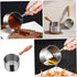 Oil Pan Mini Candy Heater, Stainless Steel Saucepan, Steaming Pot, Chocolate Melting Pot for Cooking