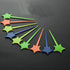Comicfs 250 Pcs Plastic Star Toothpicks - 3.5'' Cocktail Sticks for Appetizers, Multicolor Disposable Picks