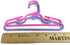 Doll Hangers Set of 24 Fits 18 inch Doll Clothes or Pet Apparel, 7 1/4 Inch Wide Small Dog Clothing