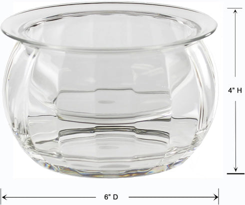 Prodyne Dips on Ice Acrylic Dip Bowl - 16 oz., Clear
