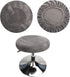 Velvet Round Stool Cover 12-16 inch/30-40cm Round Seat Covers for Bar Stools,