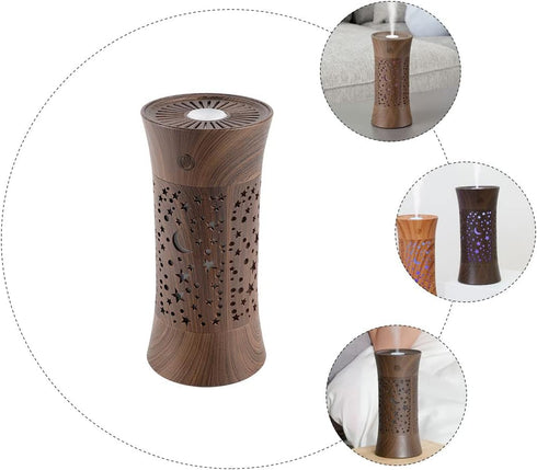 Healifty Decorative Desktop Humidifier Light, Delicate Mist Humidifier Lamp