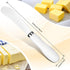 8 5.74 Inch Patelai Pcs Butter Spreader Knives, Stainless Steel Butter Knife with White Porcelain Handles Multipurpose