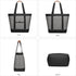 TIIOCTI Insulated Cooler Bag Reusable Grocery Tote Bags Transport Large Lunch Box for Women