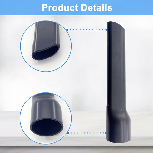 IX141 Pet Cordless Stick Vacuum Replacement for Shark, 1.25" Horse Hair Brush Attachment Crevice Tool Adapter