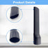 IX141 Pet Cordless Stick Vacuum Replacement for Shark, 1.25" Horse Hair Brush Attachment Crevice Tool Adapter