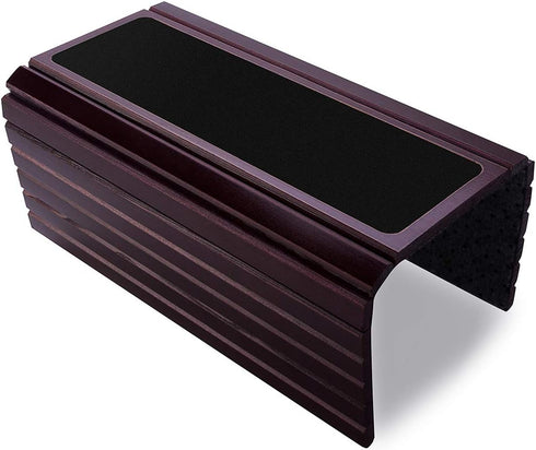 GEHE Couch Arm Tray Table, Flexible/Foldable Sofa Armrest Tray, Couch Armrest Table Cup Holder Great for Drinks Snacks