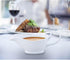 HIC Kitchen Gravy Boat, Fine Porcelain, 8-Ounce