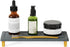 SpaceAid Instant Dry Sink Caddy Organizer, DryingNeat Kitchen Sponge Soap Holder Dispenser, Dark Gray (Bamboo Feet)