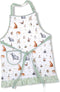 Pimpernel Wrendale Designs Cotton Apron, Adjustable Adult Cooking Apron with Front Pocket, Machine Washable