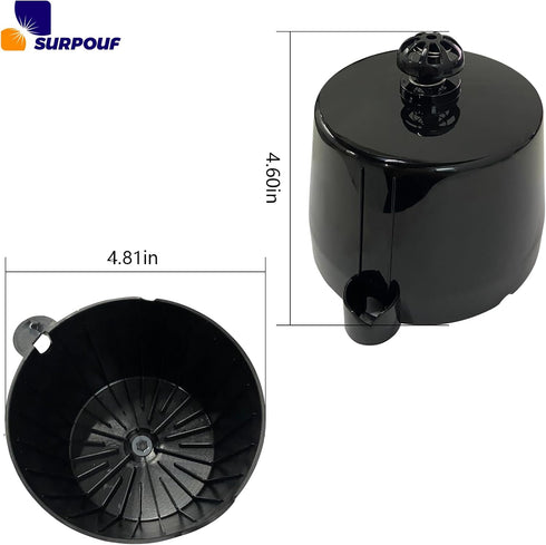 990117900 Coffee Maker Brew Basket Fits For Hamilton Beach 49983 49980A 49983S 49980Z by SURPOUF
