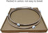 Microwave Turntable Ring, 8.7 Inch Tray Roller Support Ring, Large Glass Plate Tray Wheel Ring (2 PCS), Roller Height