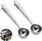 Coffee Scoop Clip Stainless Steel Tablespoon with Long Handle, Multifunction Sealing Bag Clip for Kitchen Tools