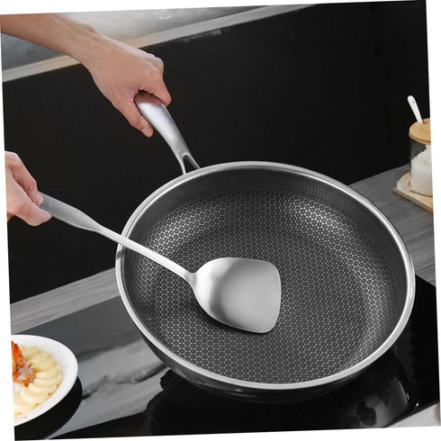 Stainless Steel Omelette Pan, Non Stick Honeycomb Frying Pan for Cooking, Small Egg Frying Pan