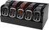 GTI Belt Organizer - 5 Compartments for Closet and Drawer, Bamboo Display Case for Tie and Belt