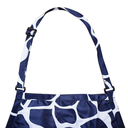 Betty Dain Safari Chic Apron, Fashionable Print Design, Durable Nylon, Chemical and Water Resistant, Adjustable Neck