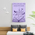Htdsks Long Live All The Magic We Made Classroom Poster - Retro Trendy Canvas Wall Art Funny Magic Tome Prints 16x24in