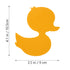 12 Toddmomy Bathtub Non Slip Stickers Pcs Anti Slip Duck Shower Decals for Kids Bathroom Safety Waterproof Adhesive