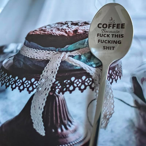 Christmas Birthday Gifts for Husband Wife - Coffee Spoon for Boyfriend Girlfriend, Coffee Tea Lover Gift