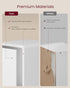 2-Tier 9.4 7.9 25.2 Inches, ULBC522W01 VASAGLE Custos Collection - Bookshelf, Bookcase, Book Shelf, Open Storage Shelf