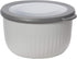 Oggi Prep, Store & Serve Plastic Bowl with See-Thru Lid, Dishwasher, Microwave & Freezer Safe, 1.4 qt