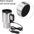 12V Electric Cup for Car, Stainless Steel Travel Heating Cup for Coffee Tea (12V 450ml)