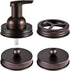 Mason Jar Bathroom Accessories Set (4pcs) - Foaming Soap Dispenser, Toothbrush Holder, Apothecary Storage Jars