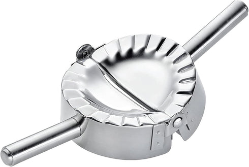 Ravioli, Pierogi, Dumpling Maker, 18/8 Stainless Steel Pasta Press for Molding Fresh Stuffed Dough