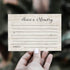 TENTADO Share A Memory Cards, 50 Rustic Wood Cards and Sign for Wedding, Birthday, Celebration of Life, Guest Book
