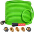 YAMATIC Super Flexible Pressure Washer Hose 50FT, Kink Resistant Extension with Leak-Free M22 Female & 3/8" Quick