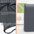 15 18 30" Luxiv Portable Air Conditioner Cover, Gray Portable AC Unit Cover x x Anti-Dust Compact Air Conditioner