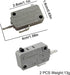 KW3A Microwave Oven Door Interlock Switch, 16A 125VAC/250VAC Replacement Part (2 Normally Open)