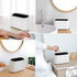 AYADA Tiny Desk Mini Trash Can, 1.5 L Desktop Waste Basket, Cute Plastic Trash Bin for Countertop