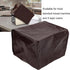 Bread Machine Cover, PU Leather Toaster Protector for Kitchen Appliance (Brown)