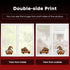 Horaldaily 83 PCS Halloween Window Cling Stickers: Ghosts & Pumpkins for Home Party Supplies Decoration
