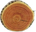 Natural Log Pattern Tissue Box Holder - Eco-Friendly Design