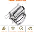 Stainless Steel Pancake Batter Dispenser, Professional Squeeze Handle Dispenser for Pancakes, Cupcakes, Muffins (900ml)
