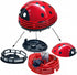E ECSEM Cute Portable Cartoon Mini Desktop Vacuum Cleaner, Table Dust Crumb Sweeper (Red#002)