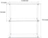 Jusalpha Rectangular 3 Tier Clear Acrylic Tabletop Display Stand, Bathroom Vanity Cosmetic Makeup Organization Shelves