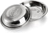 Fasmov 12 Pack 3.75 inches Stainless Steel Sauce Bowls, Round Seasoning Dishes, Sushi Dipping Bowls, Silver