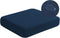 Water Resistant Sofa Cushion Slipcovers, High Stretch Covers for RV Seat Cushions, Washable (Chair Cushion, Navy)