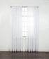 Stylemaster Elegance Sheer Voile Panel, 60" x 95", White