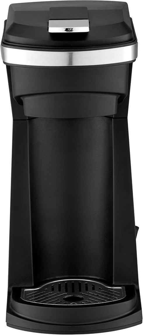 Newhouse Hardware Single Serve Coffee Maker, Compatible with K-Cups and Ground Coffee, Adjustable Tray