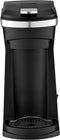 Newhouse Hardware Single Serve Coffee Maker, Compatible with K-Cups and Ground Coffee, Adjustable Tray