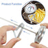 Candy Thermometer (2 Pack): 12" Probe & Pot Clip, Oil Thermometer for Deep Frying, Cooking Meat